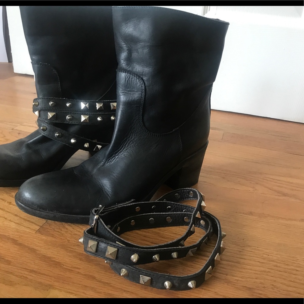 Via Roma15 Leather Boots - Picture 5 of 5